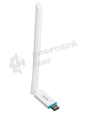 Сетевой адаптер Wi-Fi Tenda WiFi Adapter USB U2 (USB2.0, WLAN 150Mbps, 802.11bgn) 1x ext Antenna