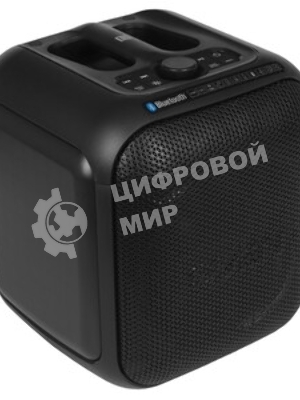 Портативная колонка SVEN PS-880, черный, 1.0, 110 Вт (RMS), Bluetooth, FM, USB, microSD, LED-дисплей, аккумулятор