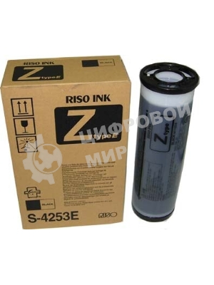 Краска RISO RZ/EZ 370/300/230/200 черный (1000мл) (o) (КРАТНО ДВУМ ШТУКАМ!!!) S-4253E/S-8113E