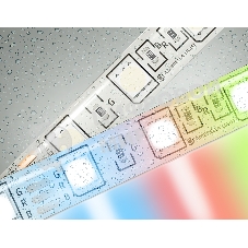 Светодиодная лента Ambrella light GS2302 5050 60Led/ 14.4W m/ 12V IP65 RGB/ 5000*10*2.87mm (4 конт.)