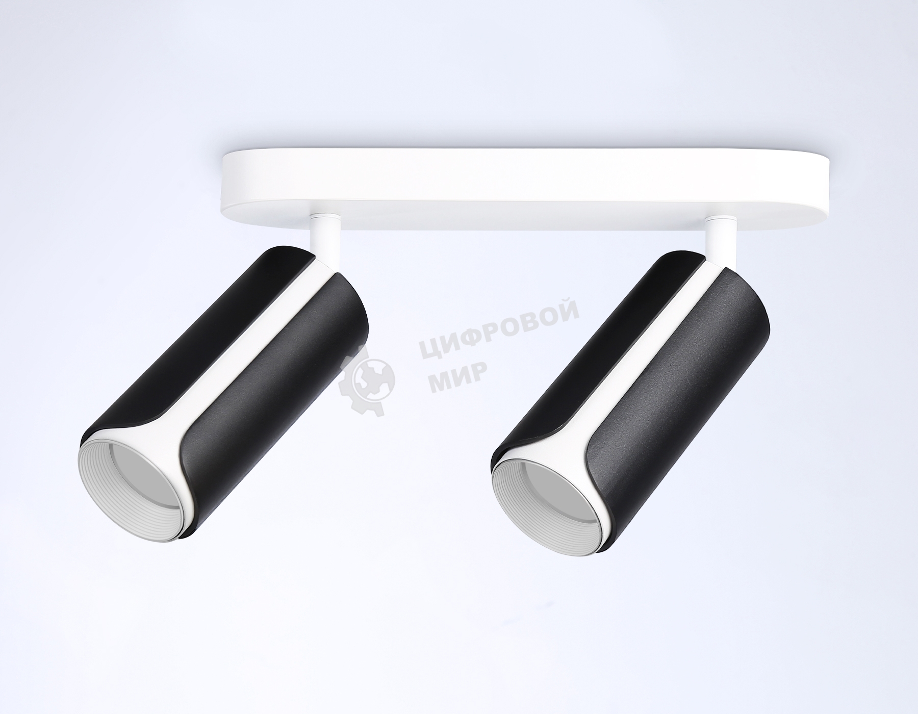 Светильник Ambrella light TN51598/2 BK/WH черный/белый GU10/2 260*60*195
