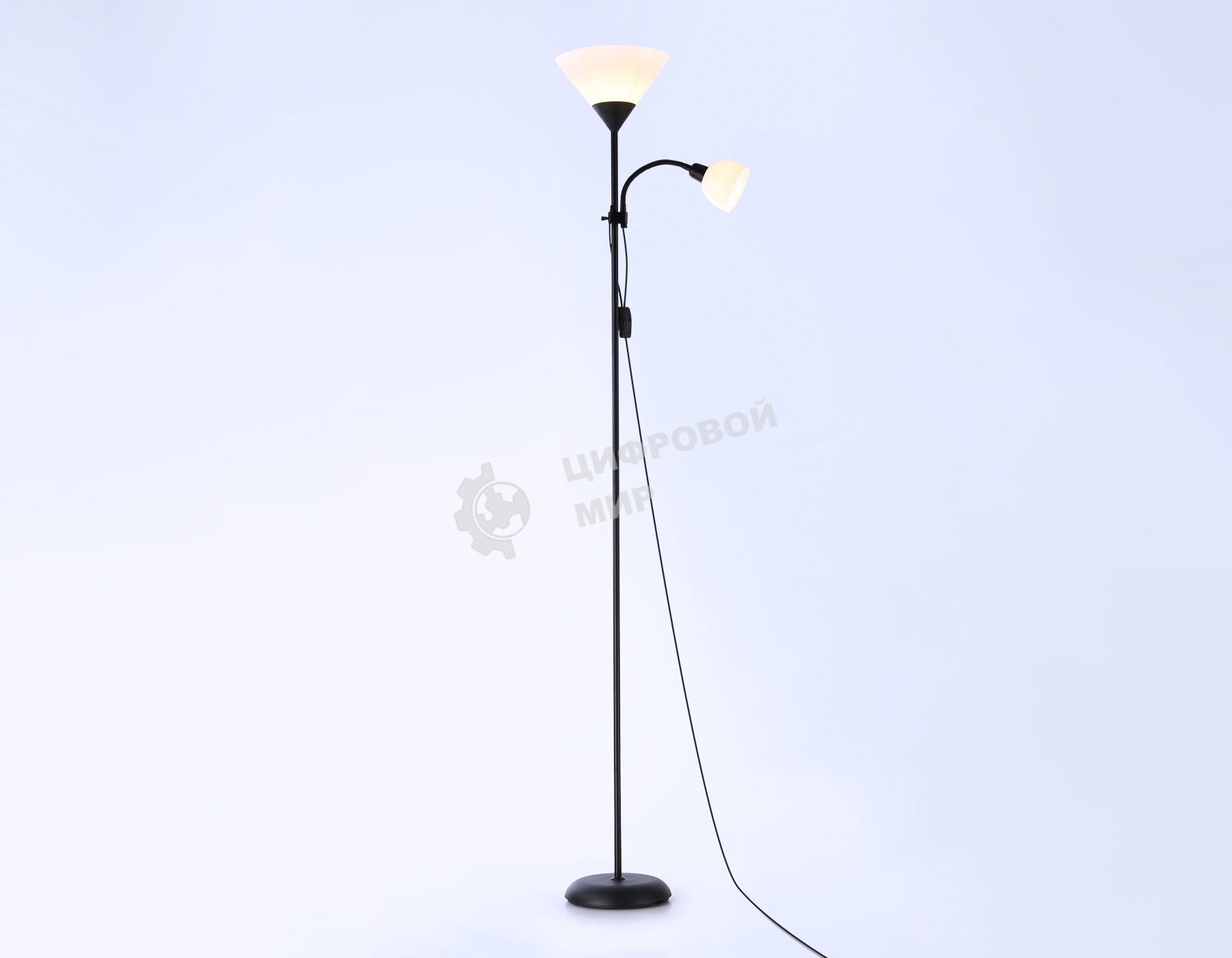 Светильник Ambrella light TR97629/2 BK черный E27+E14 max 40W D245/100*1770