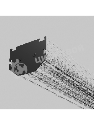 Slim Magnetic Комплект заглушек для шинопровода в натяжной потолок: торцевая и внутренняя (черный) 85233/00
