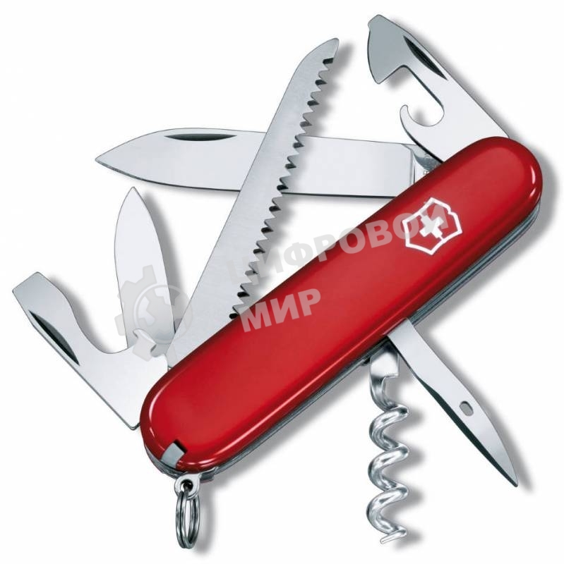 Нож перочинный Victorinox Camper (1.3613) 91мм 13функций красный карт.коробка