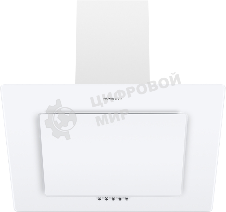 Вытяжка наклонная HOMSair Elf Push 60 белый, 60 см, 650 куб. м/ч, 47 дБ