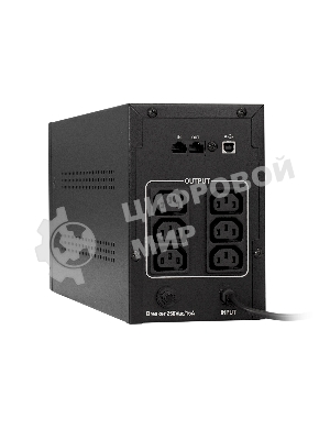 Источник бесперебойного питания ExeGate EP285517RUS SpecialPro Smart LLB-2000.LCD.AVR.C13.RJ.USB 2000VA/1200W, LCD, AVR, 6*IEC-C13, RJ45/11, USB, черный