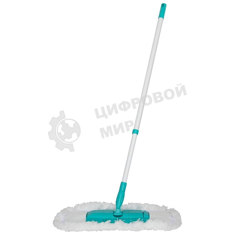 Швабра для пола Рыжий кот с насадкой из микрофибры MopM21