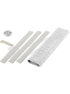 Сетка STAYER 12500-10-22 противомоскитная для двери с креп. лентой и грузиками пэт белая 1.0х2.2 м