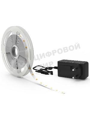Лента светодиодная Basic в комплекте Gauss 12V 6W/m 600lm/m 4000 IP65 LED 5m 1/80