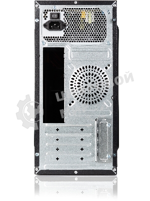 Компьютерный корпус с блоком питания 450Вт. Сase Forza mATX, 450W, 2xUSB 3.0, Black, w/o FAN, 12 см fan PSU, power cord