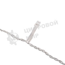 Гирлянда Neon-night Дождь светодиодный 2х1,5м, эффект мерцания, прозрачный провод, IP44, 230В, диоды белые, 150 LED