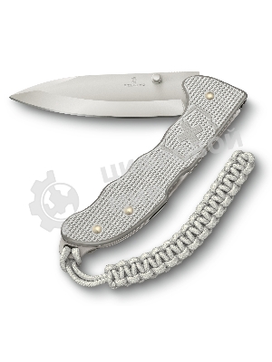 Нож перочинный Victorinox Evoke Alox (0.9415.D26) 136мм 5функц. серебристый подар.коробка