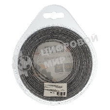 Леска для триммера Denzel двухкомпонентная квадрат 2,65мм 15 м EXTRA CORD