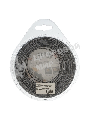 Леска для триммера Denzel двухкомпонентная квадрат 2,65мм 15 м EXTRA CORD