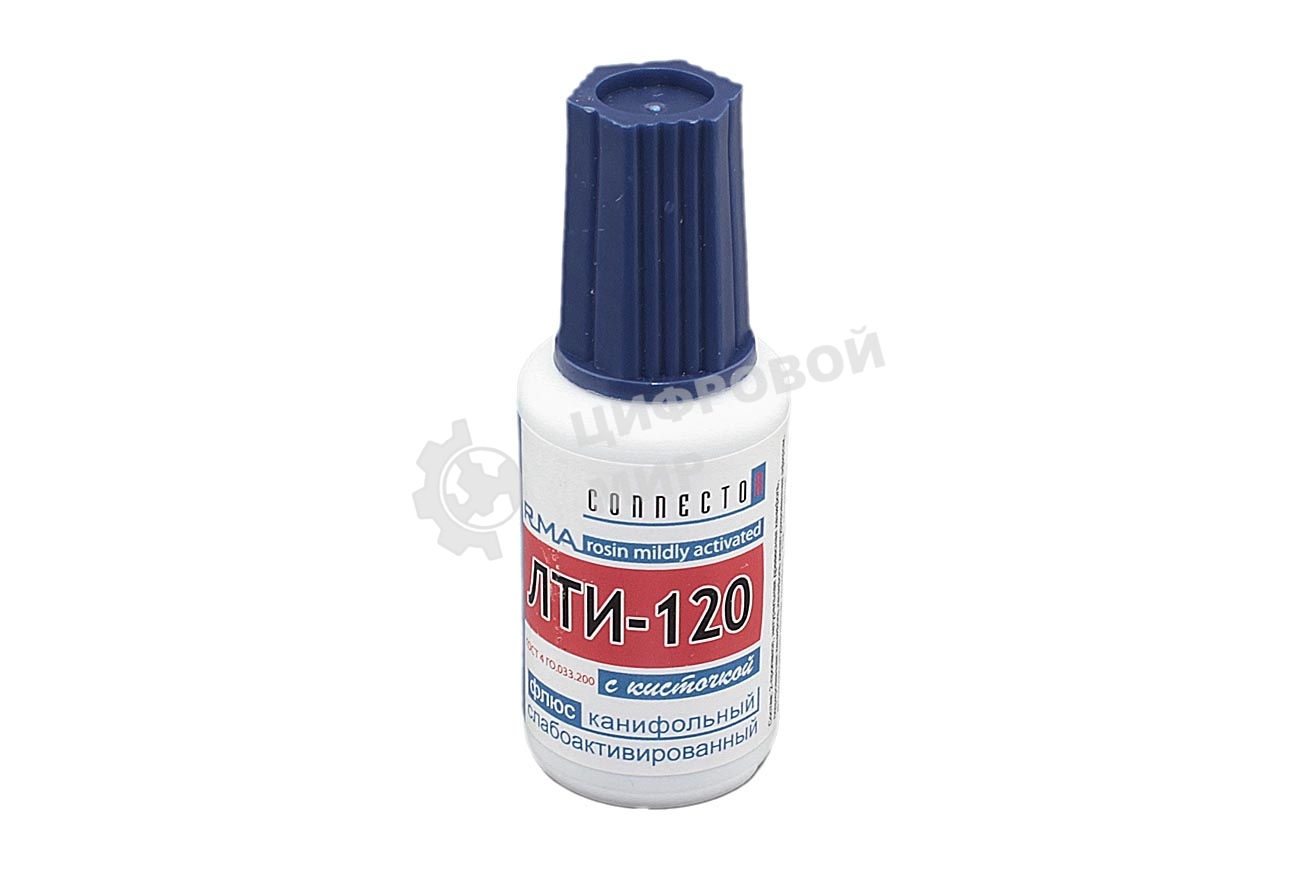 Флюс Connector ЛТИ-120 20 мл. с кисточкой