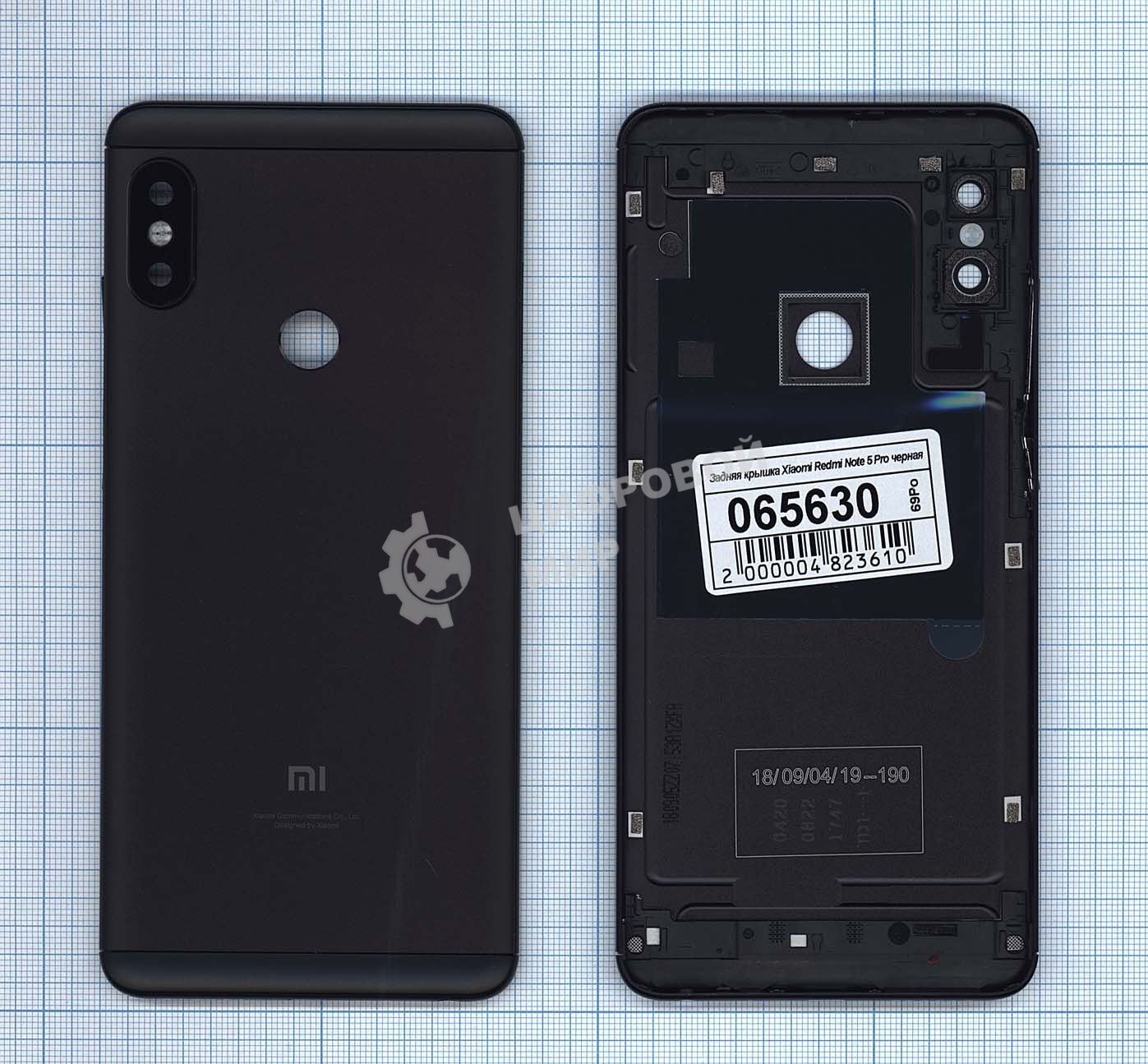 Задняя крышка для Xiaomi Redmi Note 5 Pro черный