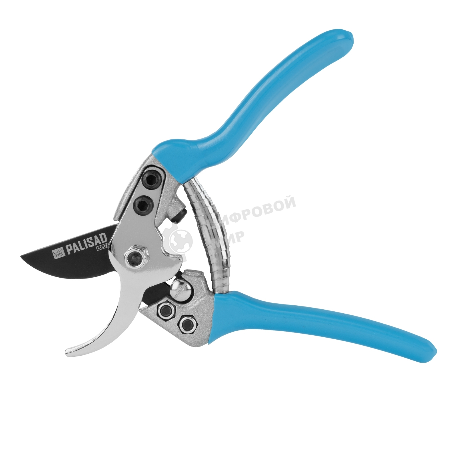 Секатор прямого реза Palisad LUXE 190 мм, алюминиевые обрезиненые рукоятки