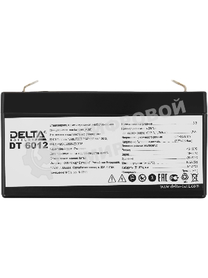 Батарея для ИБП Delta DT 6012 (6V, 1.2Ah)