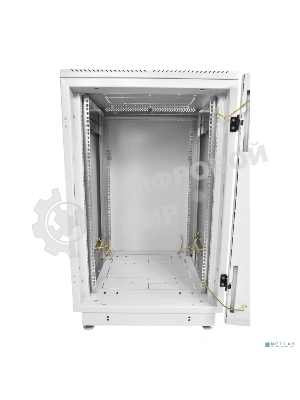 Шкаф ЦМО телекоммуникационный напольный 24U (600 600) дверь стекло