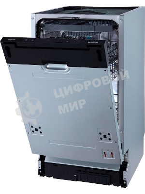 Встраиваемая посудомоечная машина GORENJE GV561D11 Встраиваемые ПММ шириной 45 см,Количество корзин:3,Бак из нержавеющей стали,Защита от перелива: Полный AquaStop,Расход воды на цикл: 9 л,Уровень шума: 45 дБ (А) относительно 1 пВт,Габаритные размеры (вхшхг): 81,5 × 44,8 × 55 см