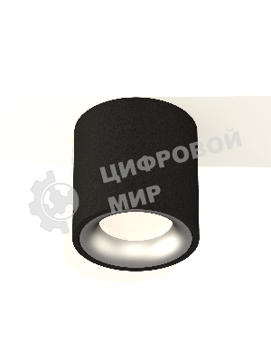 Светильник Ambrella Light XS7532023 SBK/MCH черный песок/хром матовый MR16 GU5.3 (C7532, N7013)
