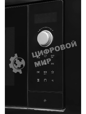 Встраиваемая микроволновая печь Bosch BEL653MB3 черный, 25 л, 800 Вт, переключатели - сенсор, поворотный механизм