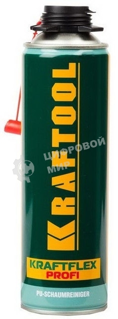 Очиститель монтажной пены KRAFTOOL KRAFTFLEX PREMIUM CLEANER500мл