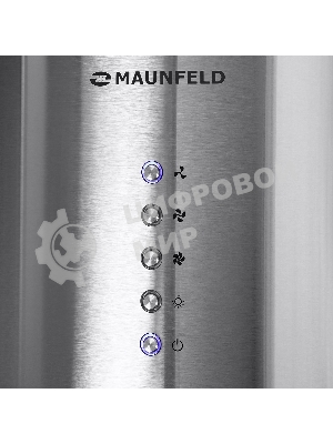 Вытяжка островная Maunfeld Lee Light Isla 35 нержавеющая сталь, 35.15 см, 1050 куб. м/ч, 63 дБ