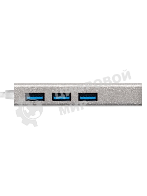 Кабель-адаптер ExeGate EXE-77U3T-45 (USB3.0 --> 3xUSB3.0 + 1xRJ45 UTP 1000Mbps RLT8153)