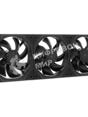 Кулер для корпуса Thermalright TL-M12QR Reverse (124x120x25mm, 4-pin PWM, ARGB, 47.6CFM, 23.2dBA, 1500RPM, черный)