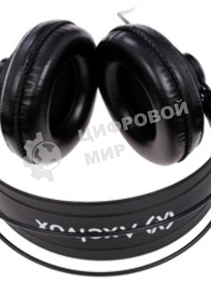 Проводные наушники Axelvox AX81 черный, полноформатные