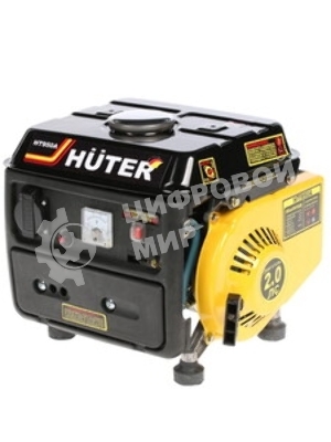 Электрогенератор бензиновый инверторный Huter HT950A, 0.95 кВт, 63 дБ, 16.8 кг