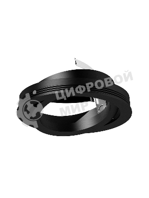 Насадка для корпуса светильника N7002 PBK черный полированный D70*H26mm Out1.5mm MR16