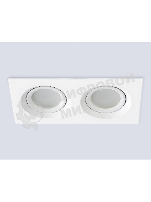 Светильник Ambrella light TN1145/2 WH белый IP44 GU5.3/2 180*95*38