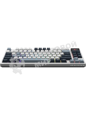 Клавиатура MSI Forge GK600 гибридная, Bluetooth, радиоканал, белый