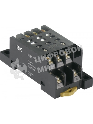 Разъем модульный РРМ77/3(PTF11A) для РЭК77/3(LY3) IEK RRP10D-RRM-3