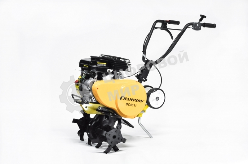 Мотокультиватор бензо Champion ВC43112,3лс 87сс 1V шир. 43см глуб. 23см 1.6л 31.5кг