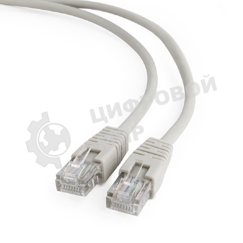 Патч-корд FTP Cablexpert cat.6, 0.5м, литой, многожильный серый