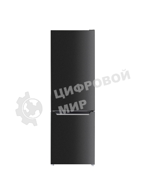 Холодильник Maunfeld MFF176SFSB черный двухкамерный 188/75л морозилка снизу, ручная разморозка