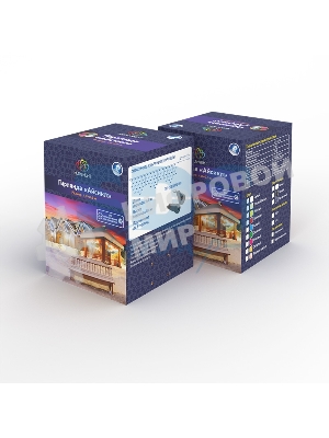 Гирлянда Neon-night Айсикл (бахрома) светодиодный, 1,8 х 0,5 м, белый провод, 230 В, диоды синие, 48 LED