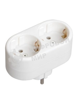 Тройник Т-01/02 -2 круглых места IEK WTP10-16-02