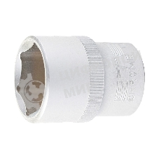 Головка торцевая, 15 мм, 6-гранная, CrV, под квадрат 1/2