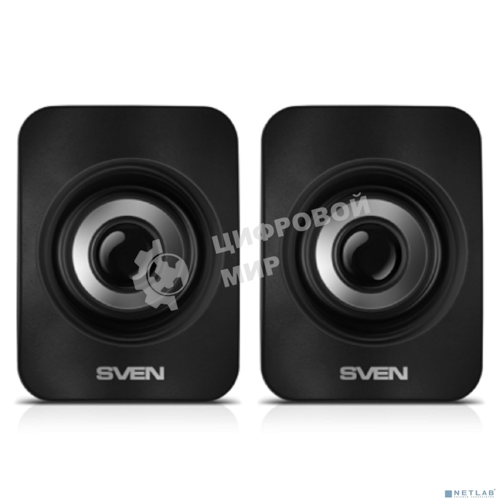 Акустическая система SVEN 130, черный (6 Вт, питание USB)