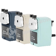 Точилка для карандашей механическая Deli E0620S, 1 отверстие, пластик, ассорти