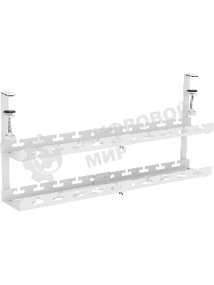 Кабель-канал Cactus CS-CM-700-2WT для столов 72.8x13.5x34.2 см белый
