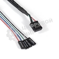 Корпус для майнинга ExeGate EX288960RUS Pro 8-650 без БП, 2*USB, 6*fan 120мм, места под: 8 видеокарт, 1 БП