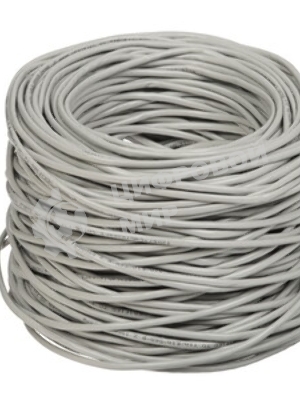 Кабель Cablexpert FPC-5004E-SOL/100, FTP indoor 4x2x0.48, CCA, кат.5е, однож., 100м, box, серый