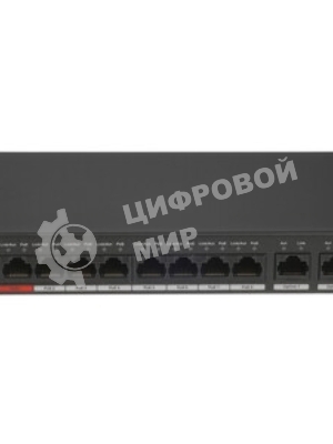 Коммутатор Dahua DH-SG4010P-2F, 8×1 Гбит/с + 2×1 Гбит/с SFP, управляемый