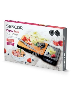 Весы кухонные Sencor SKS 6700BK
