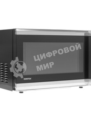 Микроволновая печь Centek CT-1582 нержавеющая сталь, 20 л, 700 Вт, переключатели - кнопки, поворотный механизм